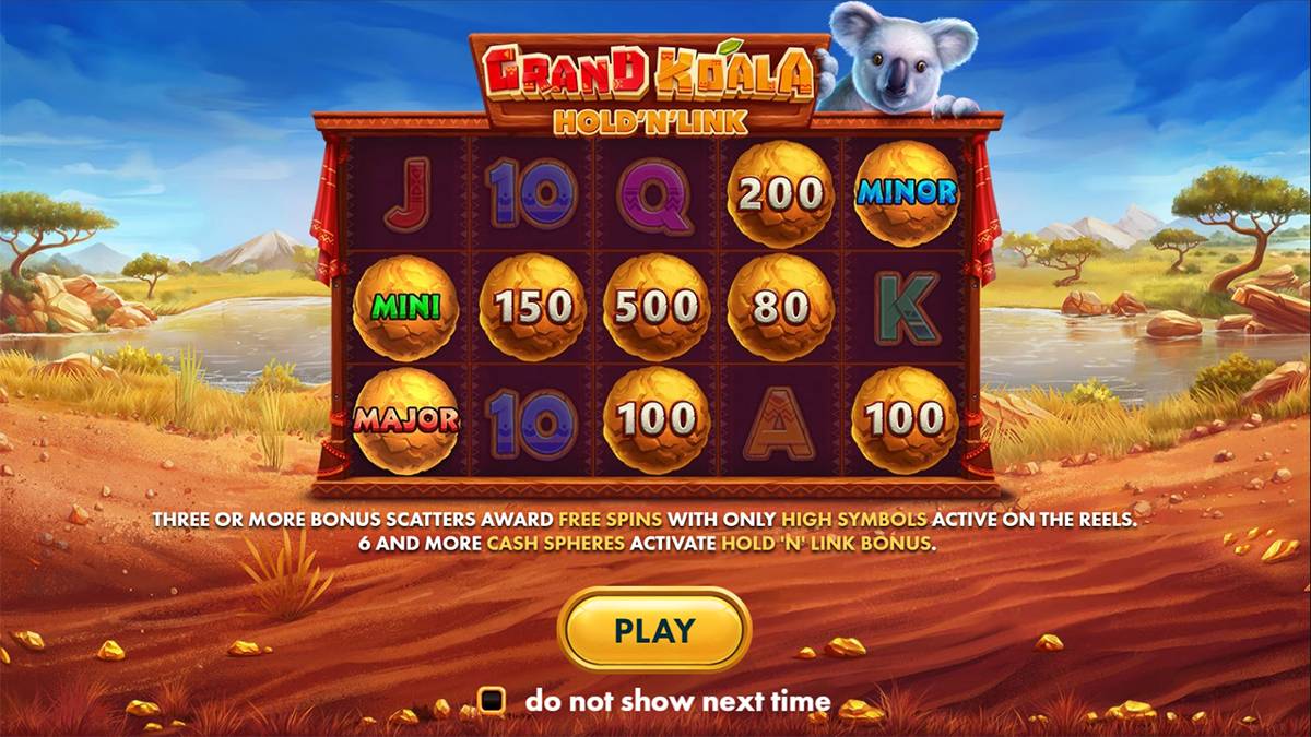  Grand Koala: Hold ‘N’ Link